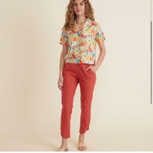 Marine Layer Red Pants XL